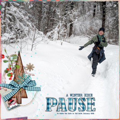 Winter Hike Pause