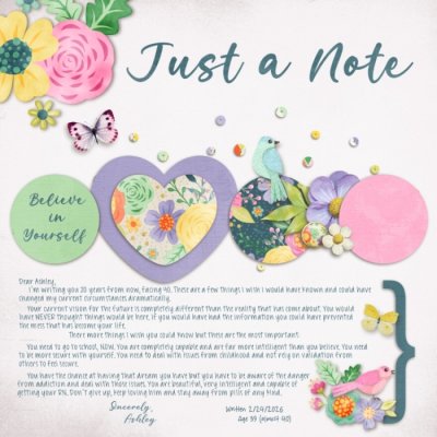 Letter to myself n