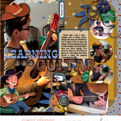Learning the guitar