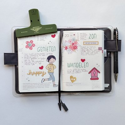 Hybrid planner spread