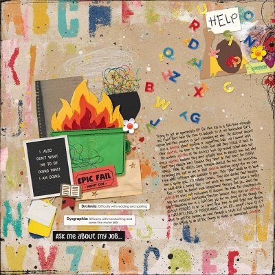 iNSD art journaling challenge