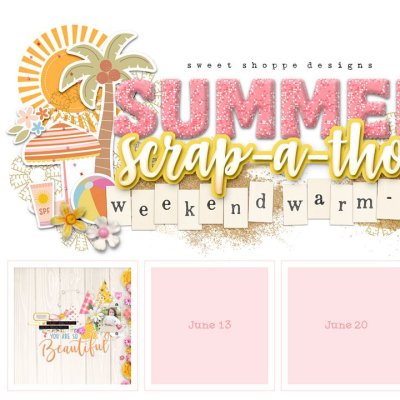 Summer Scrap-A-Thon Weekend Warm-Up Tracker 2026