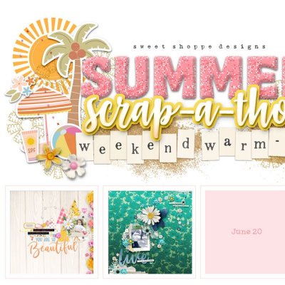 Summer Scrap-A-Thon Weekend Warm-Up Tracker 2026