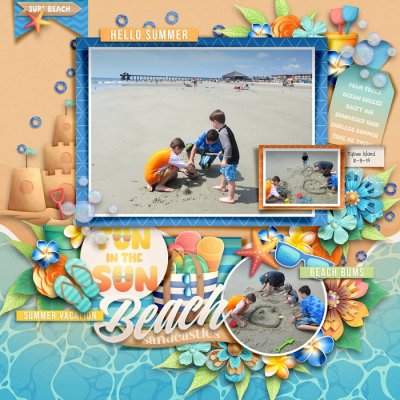 Beach Sandcastles