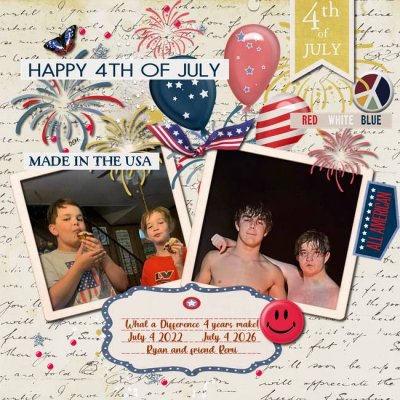 4 Years July 4