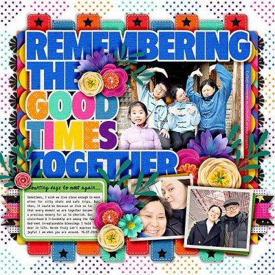 remembering the good times together