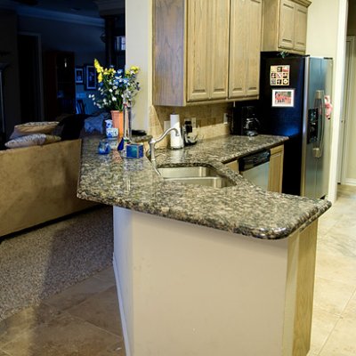 Kitchen after