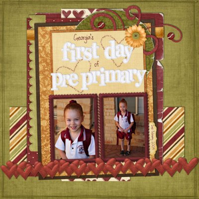 First Day of Pre-primary