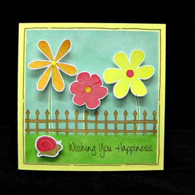 Wishing You Happiness (hybrid card)