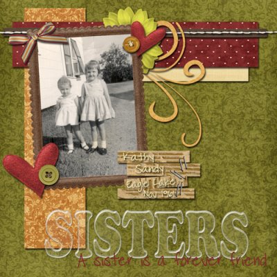 Sisters - A Friend Forever (4/7 What's In A Name Challenge)