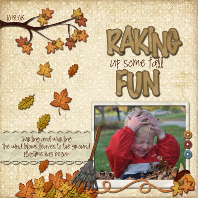 Raking up some Fall Fun