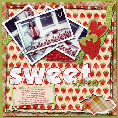 Sweet Sixteen (4/21 Recipe Challenge)