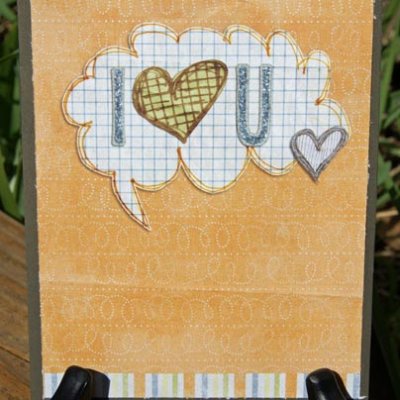 I heart U hybrid card