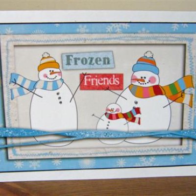 Frozen Friends card