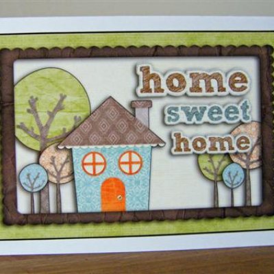 Home Sweet Home card