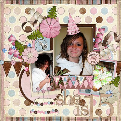 She is 15