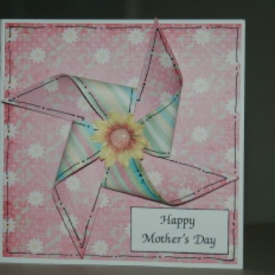 Pinwheel Mother's Day Card - Puddle Jumper