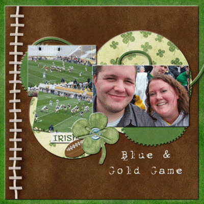 Blue & Gold Game