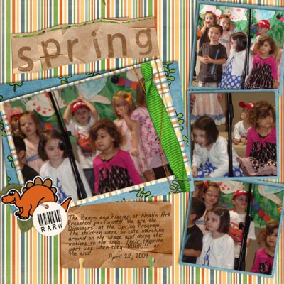Spring Program - We are the Dinosaurs