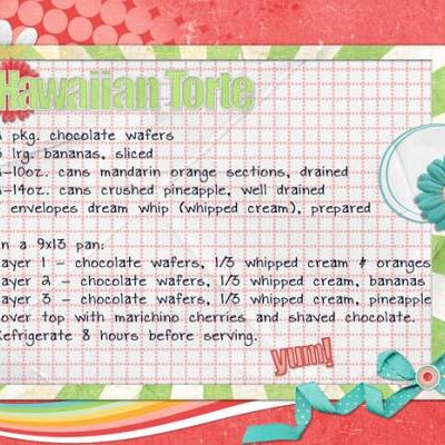 Hawaiian Torte
