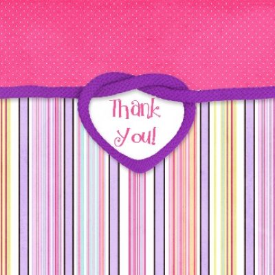 Thank you card
