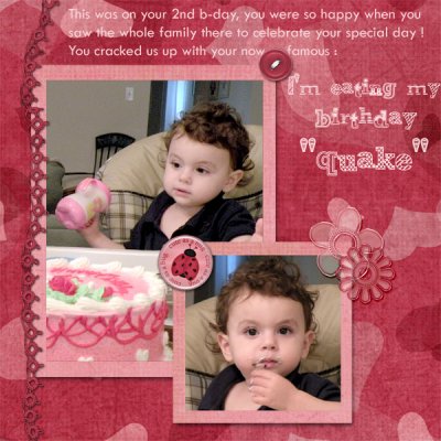 B-day "quake"