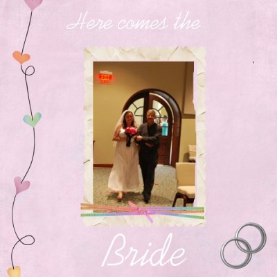 Here comes the Bride