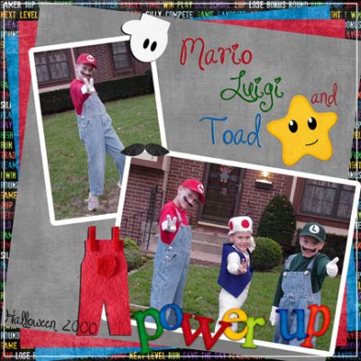 Mario, Luigi, and Toad