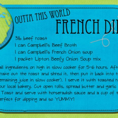Slow Cooker Recipe - French Dip