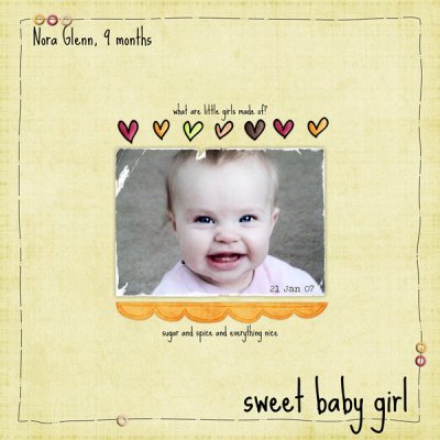 sweet baby girl
