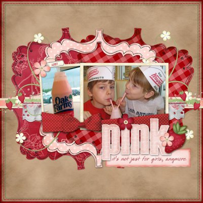 Pink...it's not just for girls, anymore