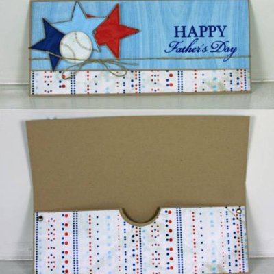 Baseball Game Ticket Holder