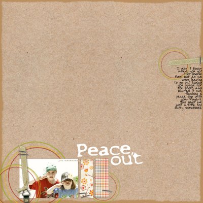 peace out