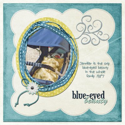 blue-eyed beauty