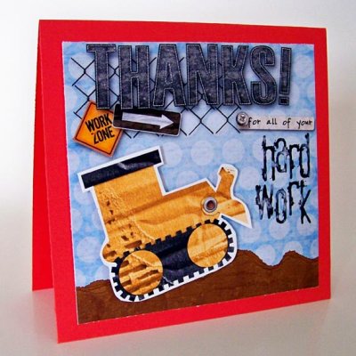 Hard Work Card