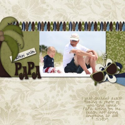 Sittin' with PaPa