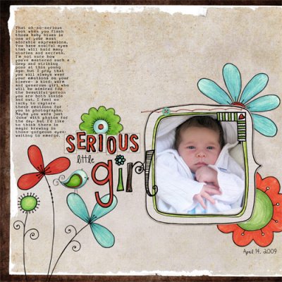 Serious Little Girl