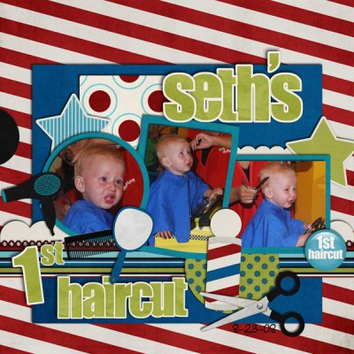 Seth's First Haircut