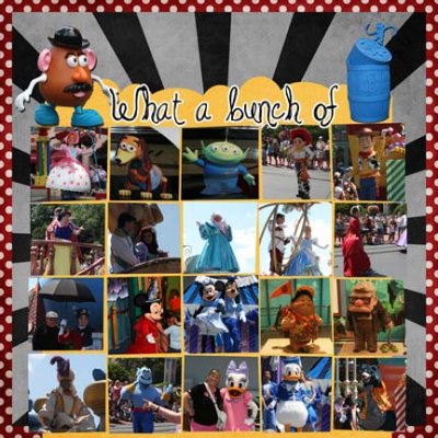 Disney:  What a Bunch of Characters