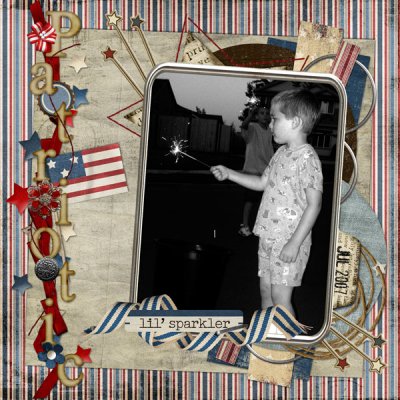 Patriotic  lil  Sparkler