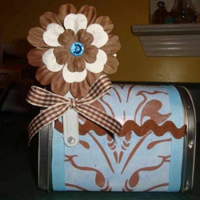 Happy Birthday Mailbox Tin