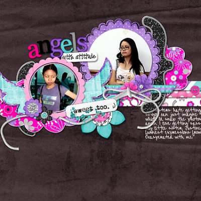 Angels with Attitude! (sweet too. :)