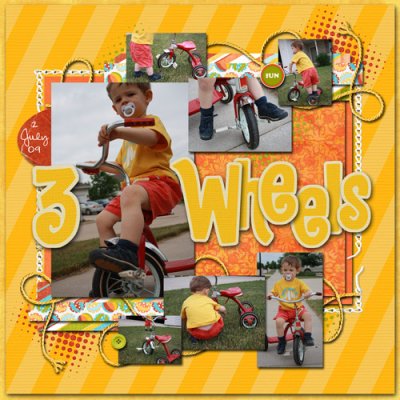 3 wheels