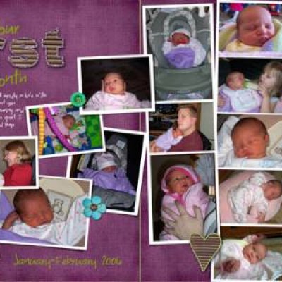Allie's First Month