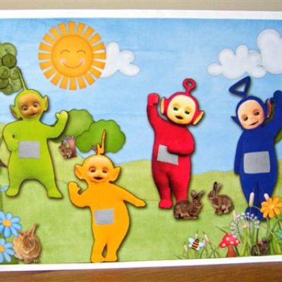 Teletubbies birthday card