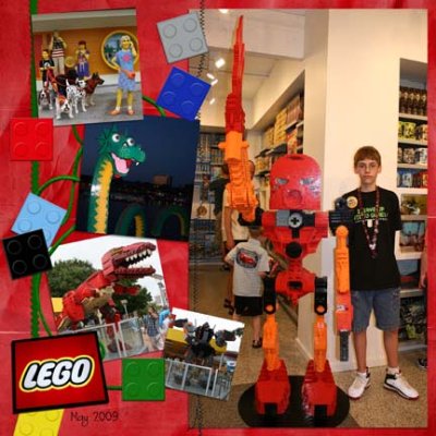 Disney:  LEGO store