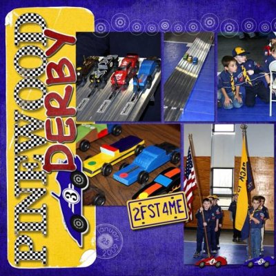 Pinewood Derby Left