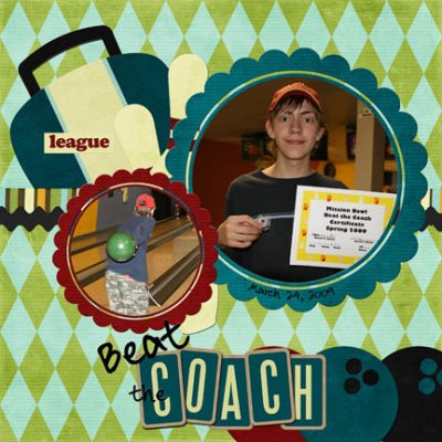 Bowling:  I Beat the Coach