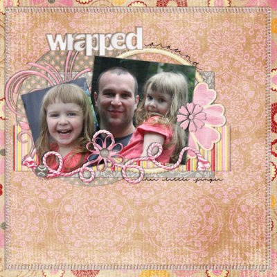 wrapped around her little finger