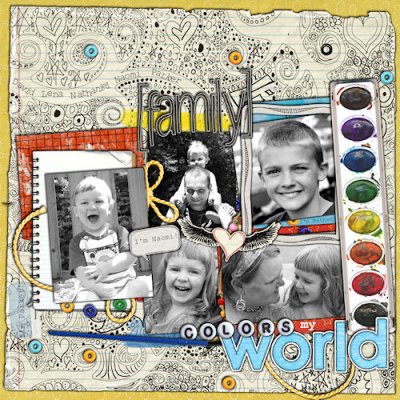 Family Colors My World